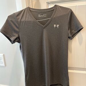 Under Armour Charcoal V-Neck Tee